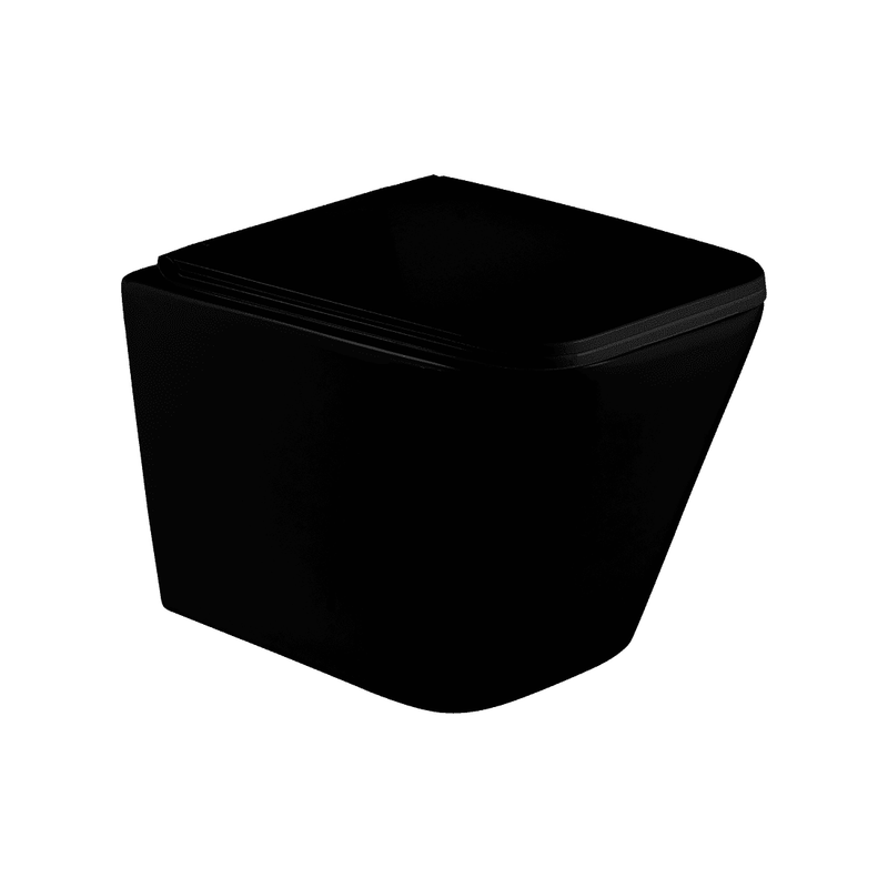 Inodoro suspendido cerámica PISA negro