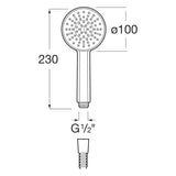 Roca Stella Handbrause mit 1 Strahlart