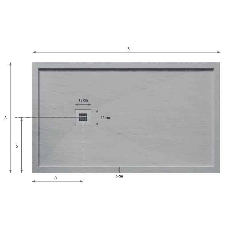 Plato de ducha resina SARIN