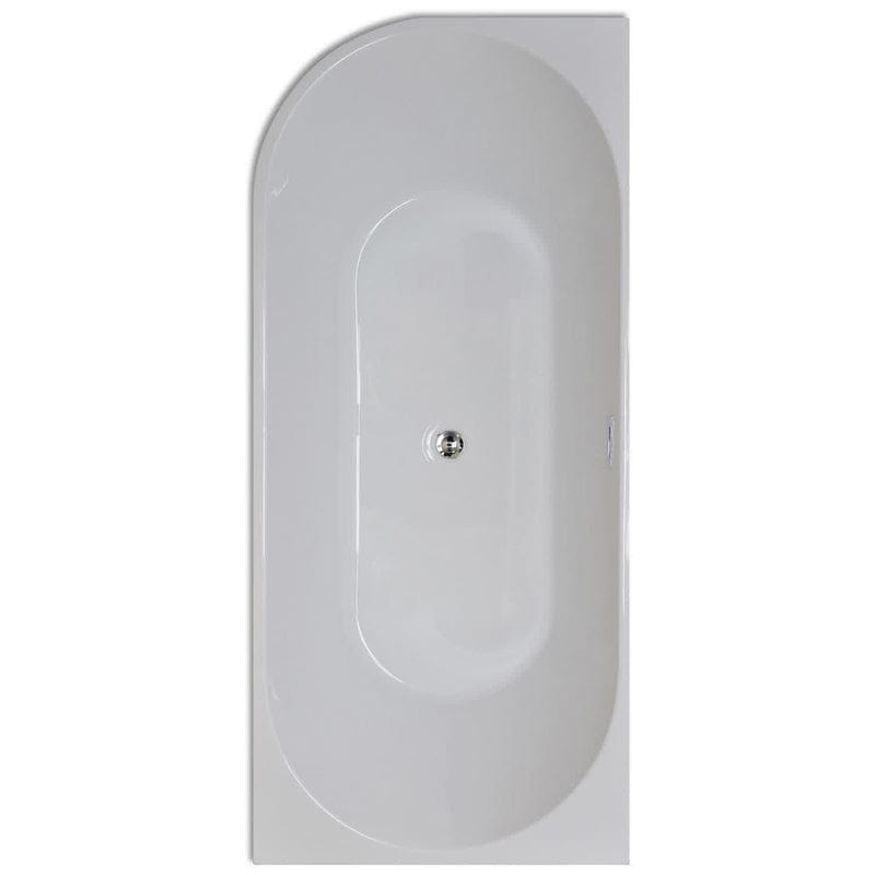 Steinkamp Loft Eckbadewanne 180 x 80 cm links mit angeformter Schürze