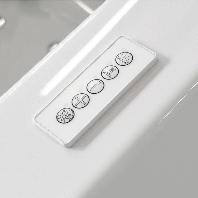 Steinkamp Life Rechteck-Badewanne mit Whirlsystem 190 x 90 cm, inkl. Viega Multiplex Trio MT5