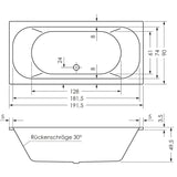 Steinkamp Life Badewanne 190 x 90 cm