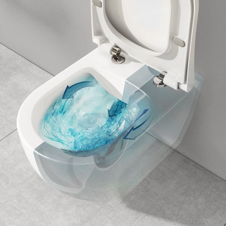 Steinkamp Living 2.0 Wand-WC Tiefspüler ohne Spülrand