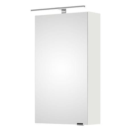 Steinkamp Living 2.0 Spiegelschrank 40 cm mit 1 Drehtür, inkl. LED-Aufsatzleuchte