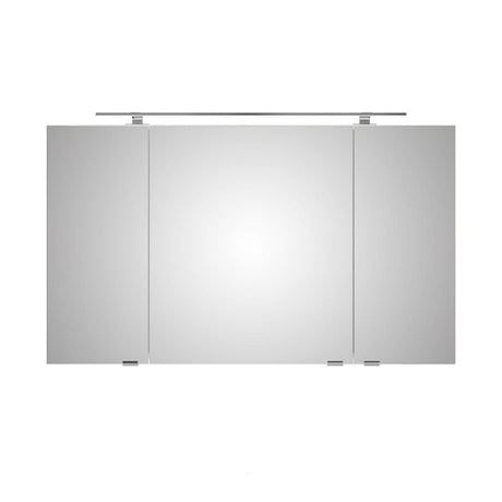 Steinkamp Living 2.0 Spiegelschrank 120 cm mit 3 Drehtüren, inkl. LED-Aufsatzleuchte