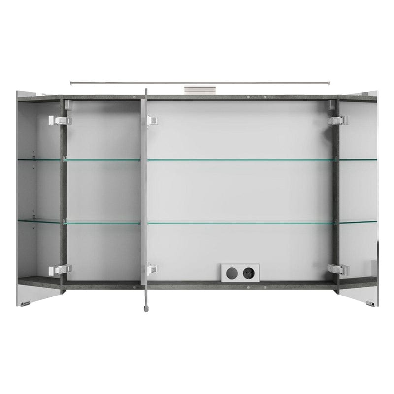 STEINKAMP Living 2.0 Spiegelschrank inkl. LED-Aufsatzleuchte