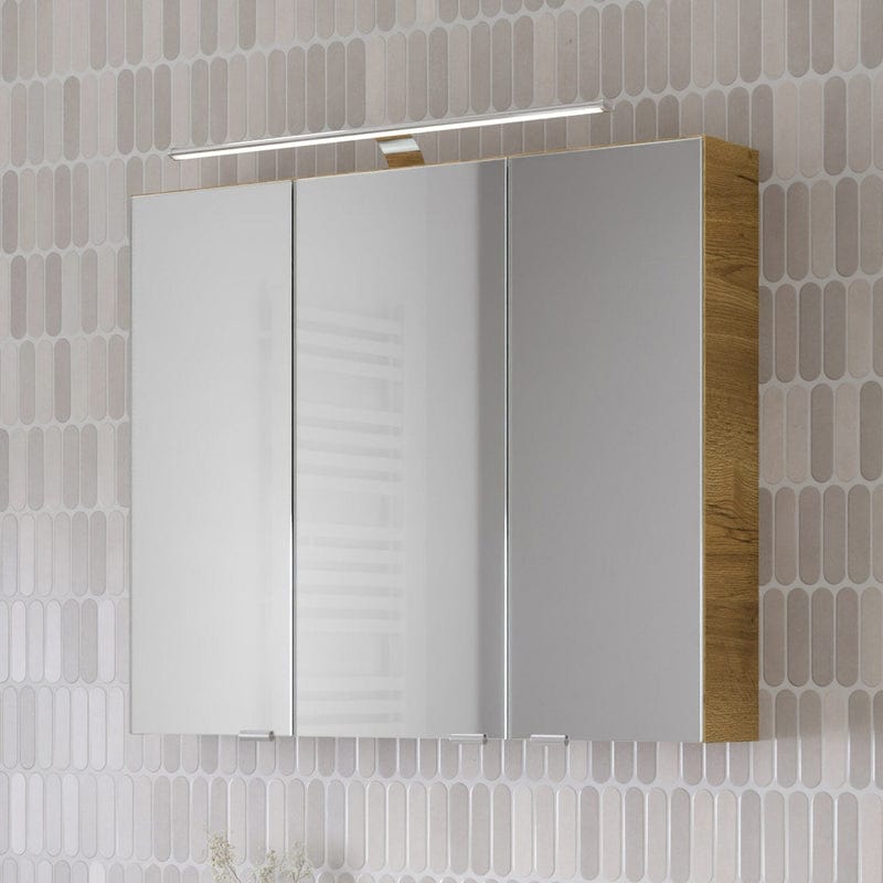 STEINKAMP Living 2.0 Spiegelschrank inkl. LED-Aufsatzleuchte