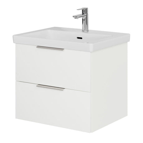 Steinkamp Living 2.0 Waschtischunterschrank 56 cm mit Villeroy & Boch Subway 3.0 Waschtisch 60 cm mit Überlauf