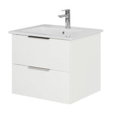 Steinkamp Living 2.0 Waschtischunterschrank 55 cm mit Villeroy & Boch Venticello Waschtisch 60 cm CeramicPlus mit Überlauf