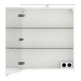 Steinkamp Living 2.0 Spiegelschrank 60 cm mit 1 Drehtür, inkl. LED-Aufsatzleuchte