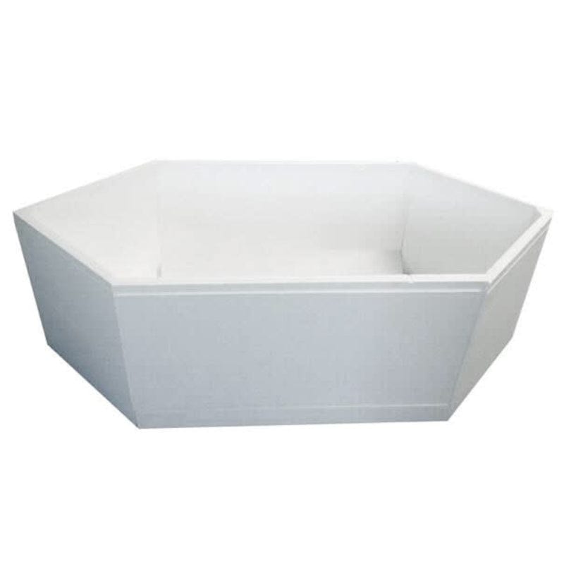 Sturotec Wannenträger für Duravit D-Code Sechseck-Badewanne