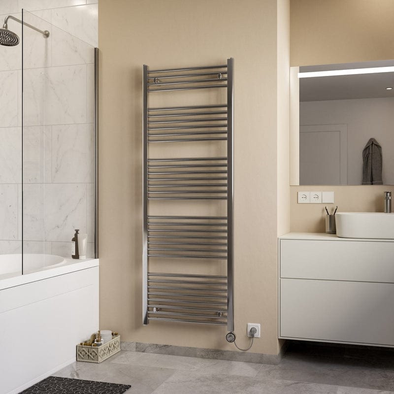 Sturotec Bath 5 E Badheizkörper 60 x 126,4 cm, rein elektrisch, mit integr. Raumthermostat