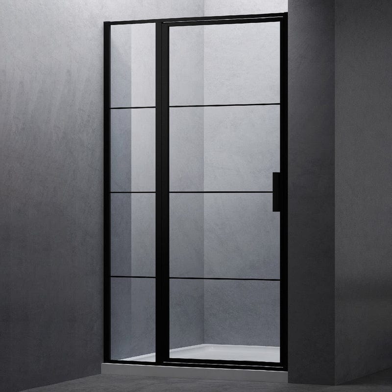 Sturotec 3060 Drehtür mit Festelement 100 x 200 cm für Nische mit Nano-Beschichtung