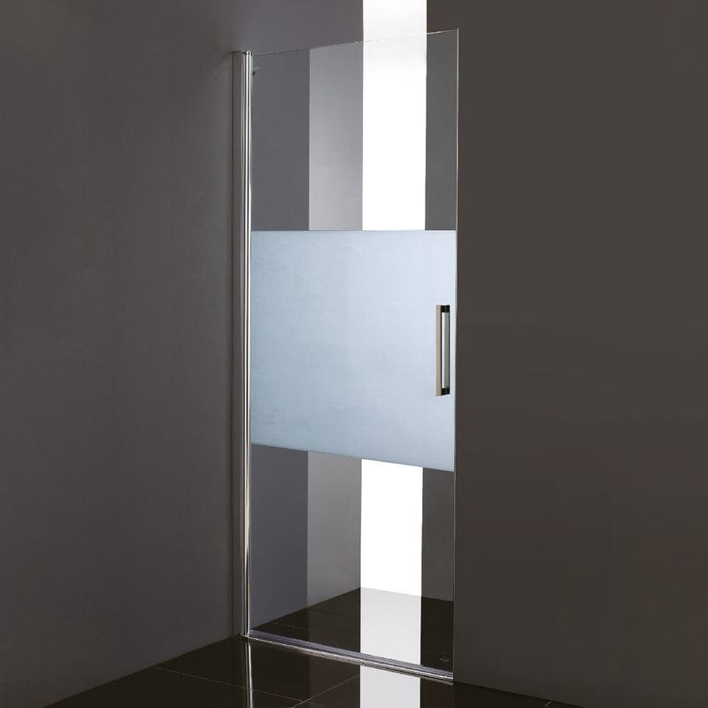 Sturotec 3020 Pendeltür für Nische 90 x 200 cm mit Nano-Beschichtung, Anschlag links