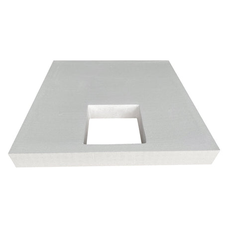 Sturotec Wannenträger für Villeroy & Boch Architectura Metalrim Duschwanne 100 x 100 x 1,5 cm