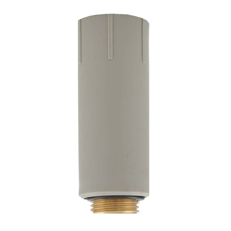 Sturotec Baustopfen mit Metallgewinde grau 1/2"