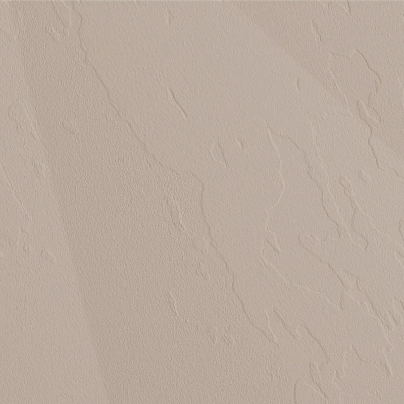 Mineralgiet-douchebak extra plat EDIS, leisteenlook, BEIGE