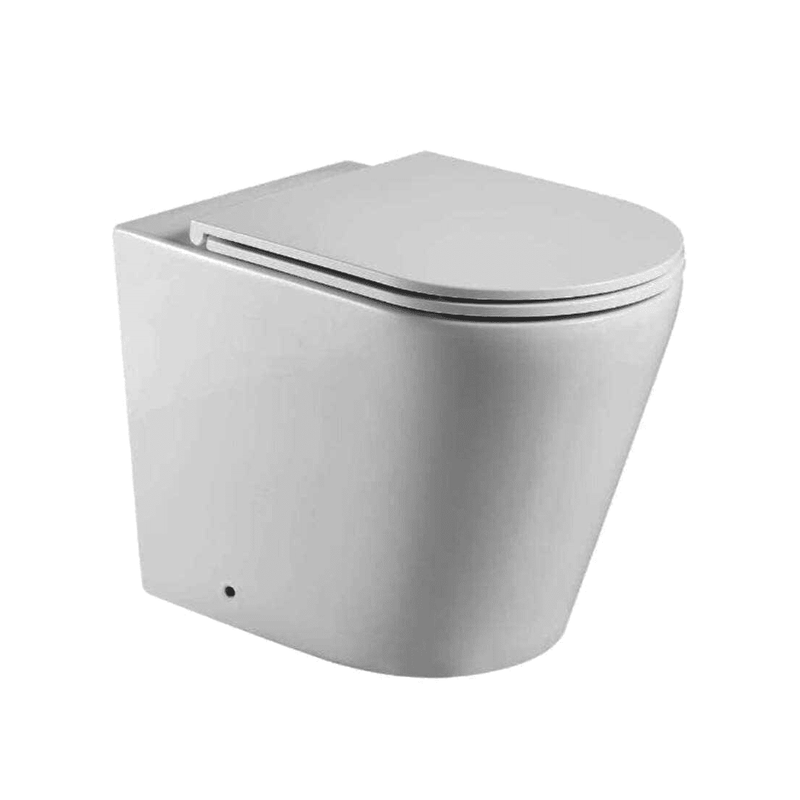 Modernes Hänge-WC, Keramik, ATRIA, Unterputz-Spülkasten