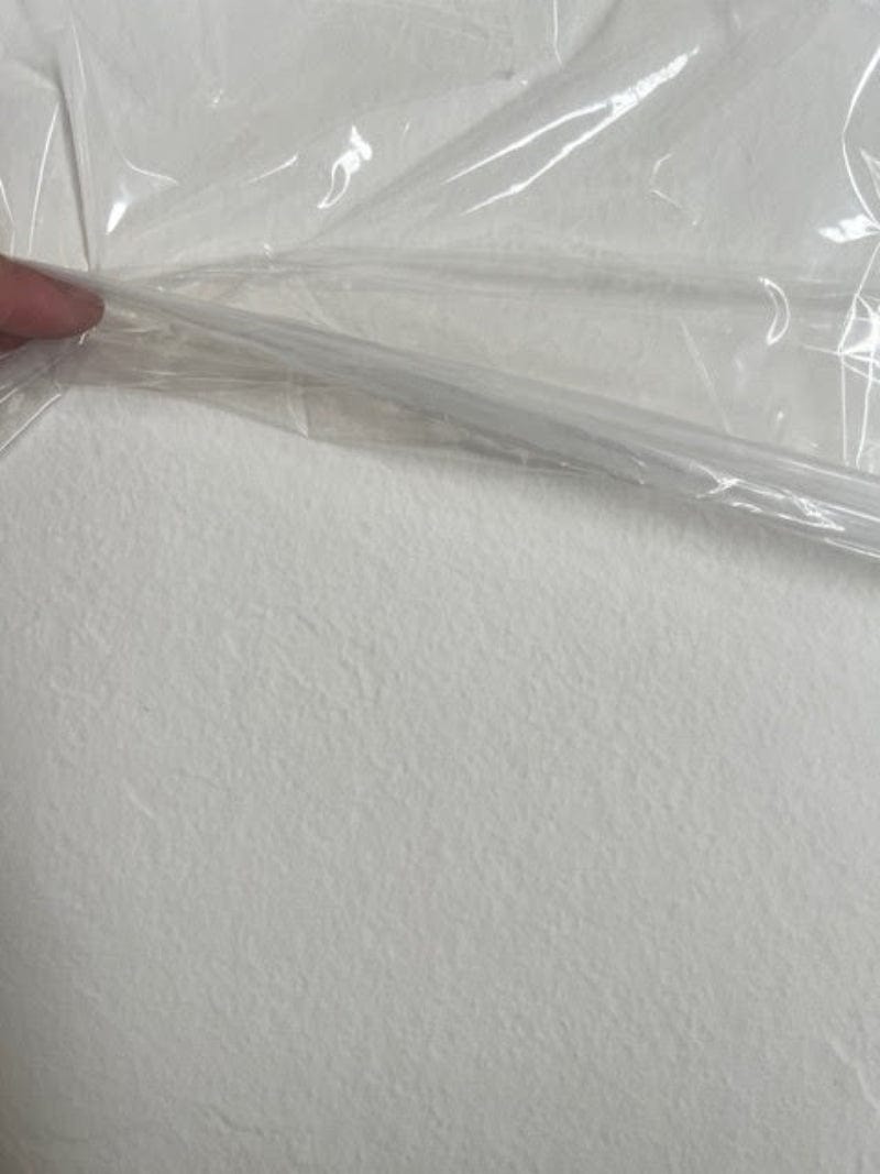 Aanbieding extra vlakke douchebak LOGIC, leisteenlook, WIT 90x90 cm