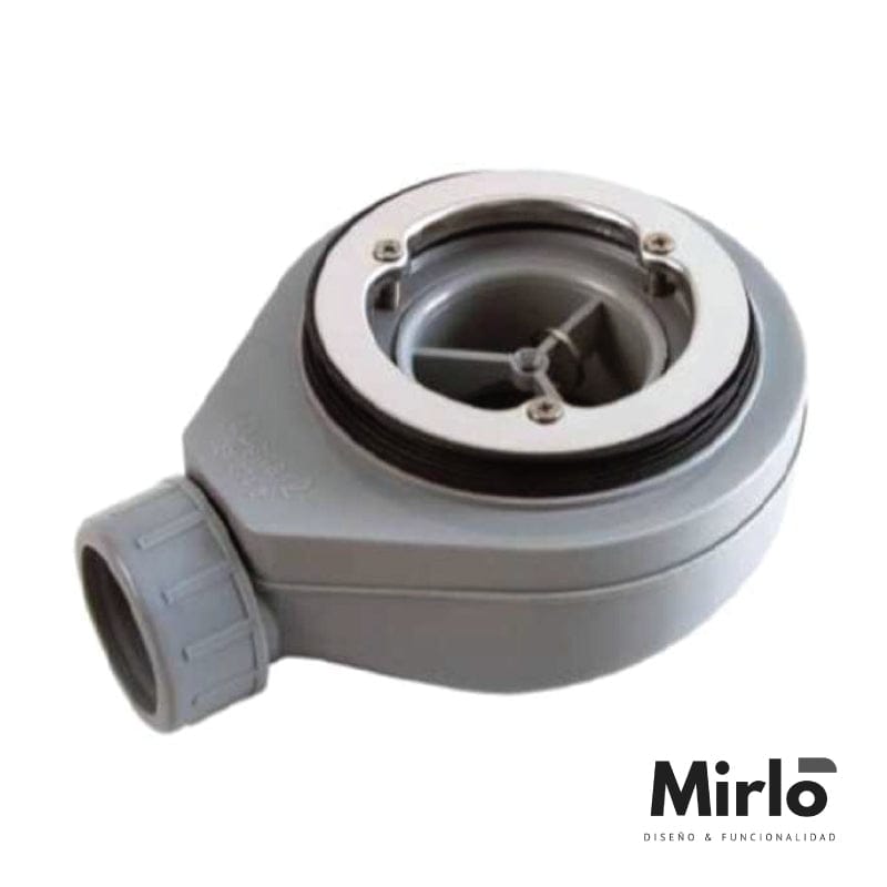 Mineralguss-Duschwanne extra flach mit Rand SARIN