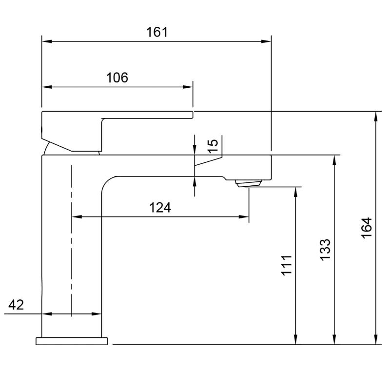 Villeroy & Boch Architectura Einhebel-Waschtischarmatur