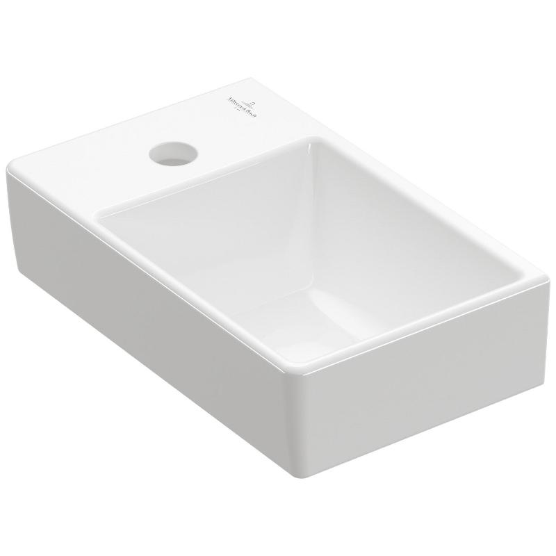 Villeroy & Boch Avento Handwaschbecken 36 x 22 cm, Becken rechts, ohne Überlauf