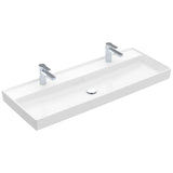 Villeroy & Boch Collaro Schrankwaschtisch 120 cm ohne Überlauf, 2 Hahnlöcher