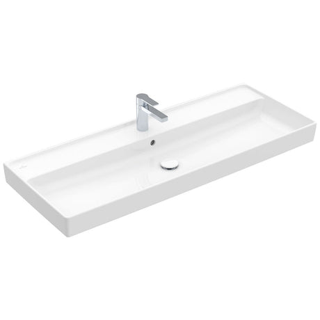 Villeroy & Boch Collaro Schrankwaschtisch 120 cm mit Überlauf, 1 Hahnloch