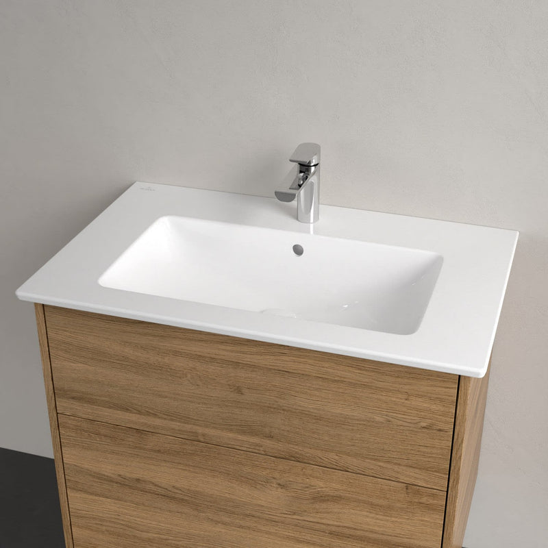 Villeroy & Boch Finero Waschtischunterschrank 80 cm mit Waschtisch, 2 Auszüge