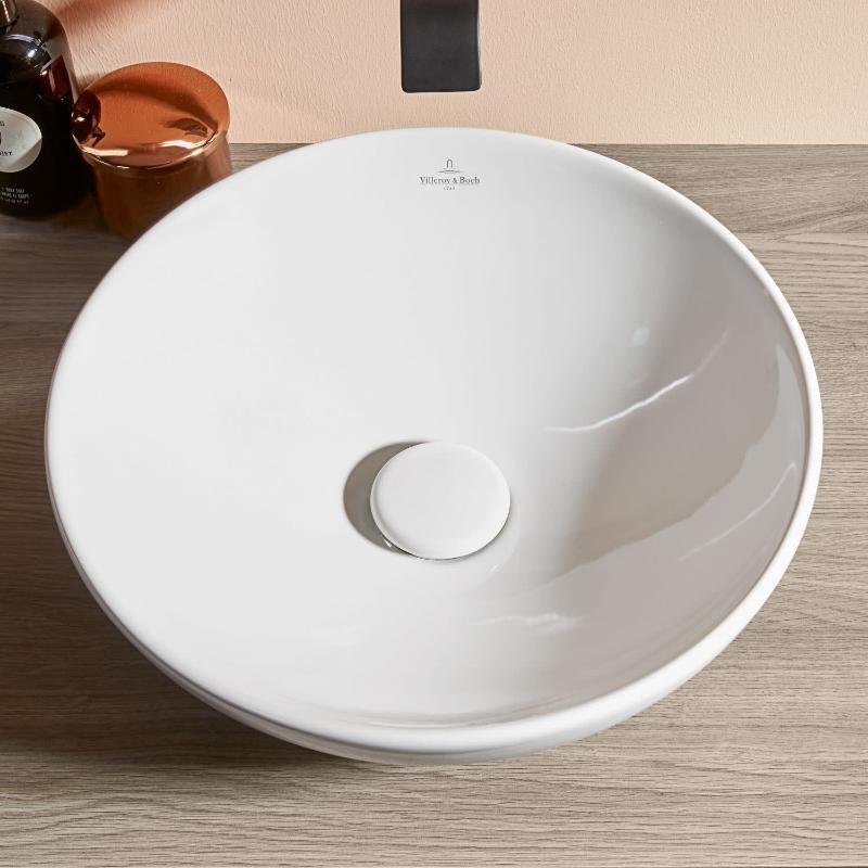 Villeroy & Boch Loop & Friends Aufsatzwaschtisch Ø 42 cm ohne Überlauf