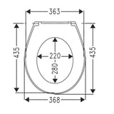 Villeroy & Boch O.novo WC-Sitz mit QuickRelease und SoftClosing