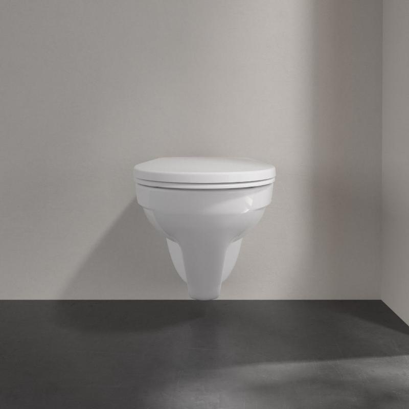 Villeroy & Boch O.novo Wand-WC Compact mit DirectFlush, spülrandlos