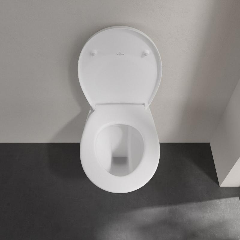 Villeroy & Boch O.novo Wand-WC Compact mit DirectFlush, spülrandlos