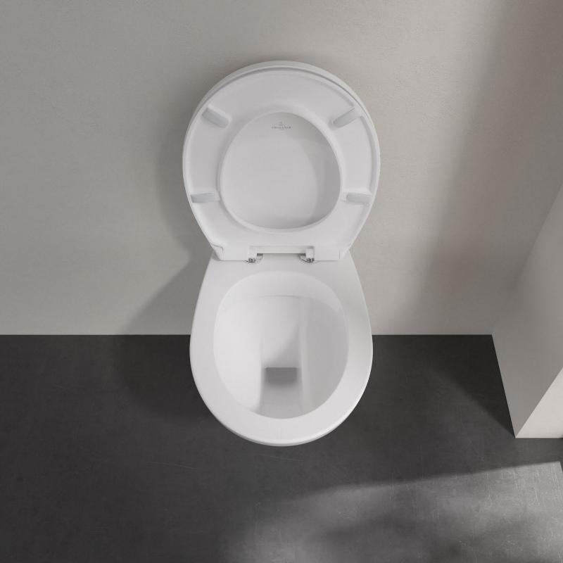 Villeroy & Boch O.novo Wand-WC Compact mit DirectFlush, spülrandlos