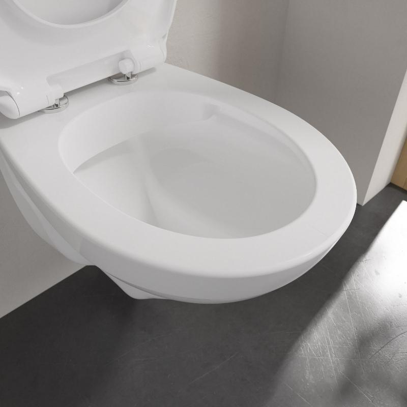 Villeroy & Boch O.novo Wand-WC Compact mit DirectFlush, spülrandlos