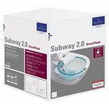 Villeroy & Boch Subway 2.0 Combi-Pack, wandhängend, mit DirectFlush