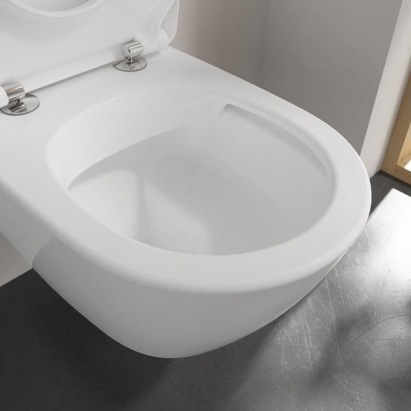 Villeroy & Boch Subway 2.0 Tiefspül-WC spülrandlos, wandhängend, mit DirectFlush