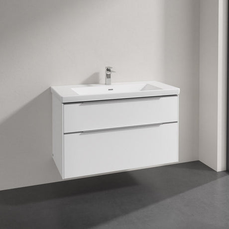 Villeroy & Boch Subway 3.0 Badmöbel-Set 100 cm, 2 Auszüge