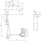 Villeroy & Boch Subway 3.0 Einhebel-Waschtischarmatur