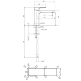 Villeroy & Boch Subway 3.0 Einhebel-Waschtischarmatur