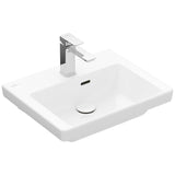 Villeroy & Boch Subway 3.0 Handwaschbecken 50 cm, mit 1 Hahnloch, mit Überlauf