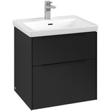 Villeroy & Boch Subway 3.0 Waschtischunterschrank 57,2 cm, 2 Auszüge, ohne LED-Beleuchtung