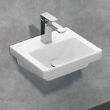 Villeroy & Boch Subway 3.0 Handwaschbecken 37 cm, mit 1 Hahnloch, ohne Überlauf