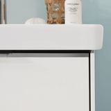 Villeroy & Boch Subway 3.0 Schrank-Doppelwaschtisch 130 cm, mit 2 Hahnlöchern, mit Überlauf