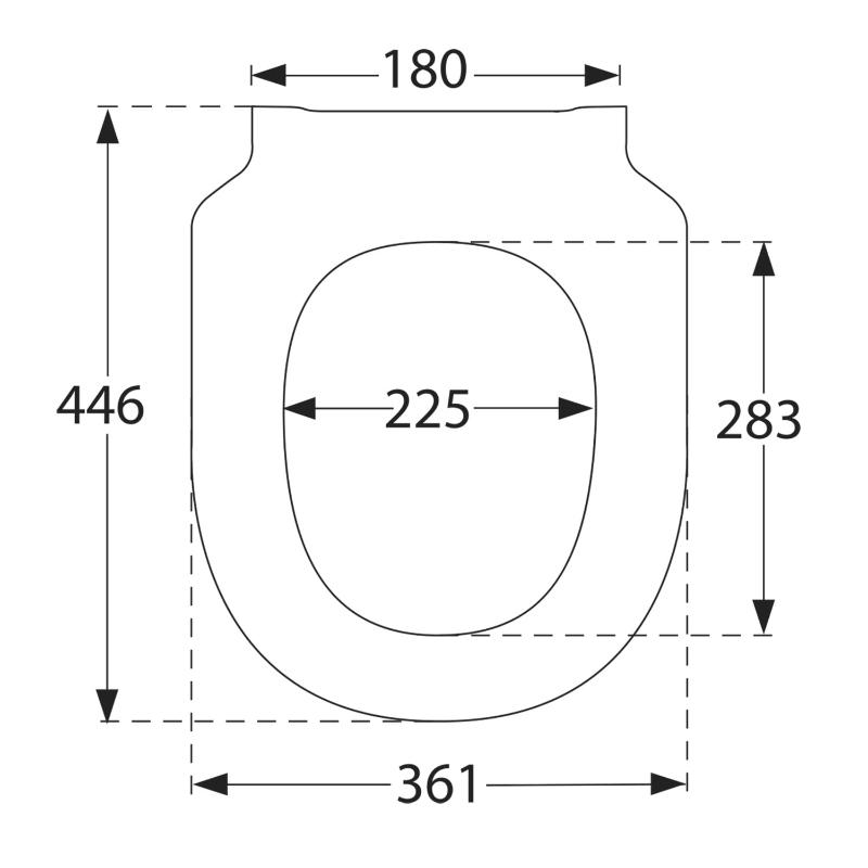 Villeroy & Boch Subway 3.0 WC-Sitz mit SoftClosing, QuickRelease