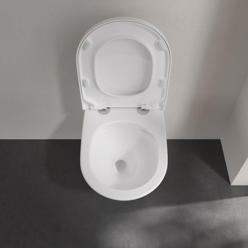 Villeroy & Boch Subway 3.0 Tiefspül-WC spülrandlos, wandhängend, mit TwistFlush