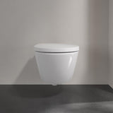 Villeroy & Boch Subway 3.0 Tiefspül-WC spülrandlos, wandhängend, TwistFlush, mit WC-Sitz 8M42S1, Combi-Pack