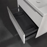 Villeroy & Boch Subway 3.0 Waschtischunterschrank 77,2 cm, 2 Auszüge, Griffe glänzend, ohne LED-Licht