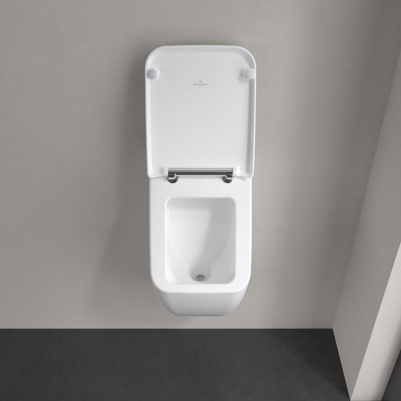 Villeroy & Boch Venticello Absaug-Urinal, für Deckel, DirectFlush, Zulauf verdeckt