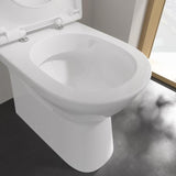 Villeroy & Boch Vicare Tiefspül-WC für Kombination, spülrandlos, bodenstehend